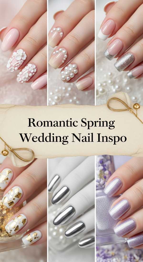 Romantic Spring Wedding Nail Inspo 69ff6c1c491c6