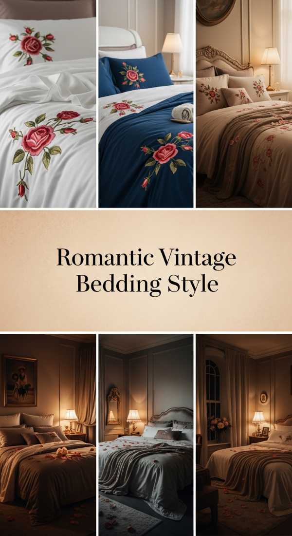 Romantic Vintage Bedding Style 69f48f3767dd7