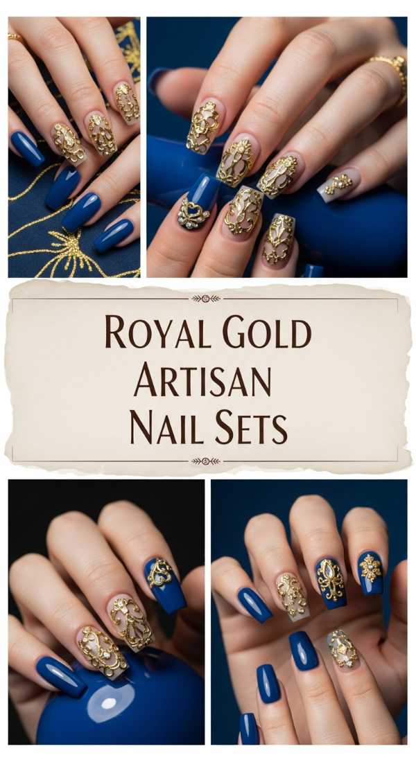 Royal Gold Artisan Nail Sets 6a0859b090460
