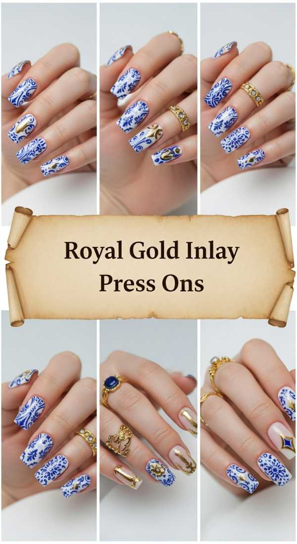 Royal Gold Inlay Press Ons 6a08581fa5996