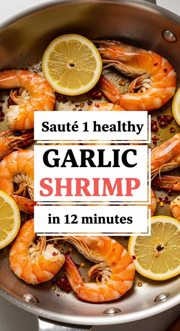 Saute 1 Healthy Garlic Shrimp In 12 Minutes 6a0170c2abb51