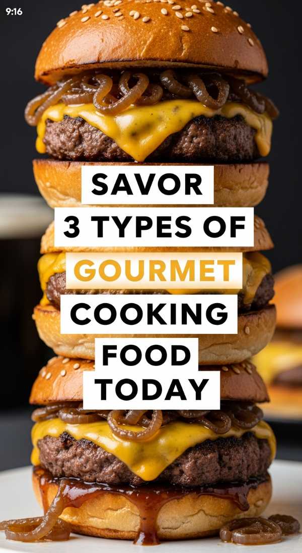 Savor 3 Types Of Gourmet Cooking Food Today 69f6fe012afe8