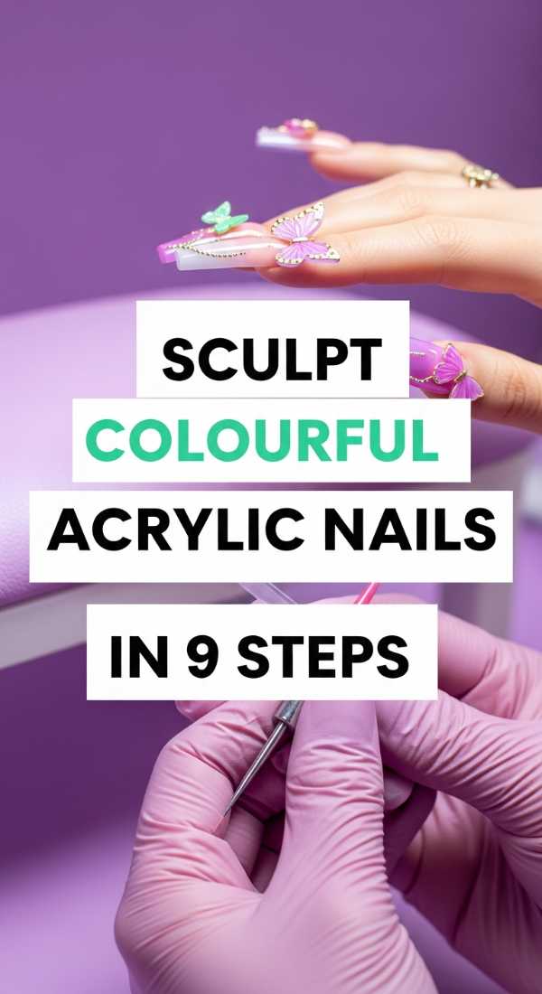 More is More: Master the Art of Maximalist Manicures Sculpt Colourful Acrylic Nails In 9 Steps 6a0f11457aeb4