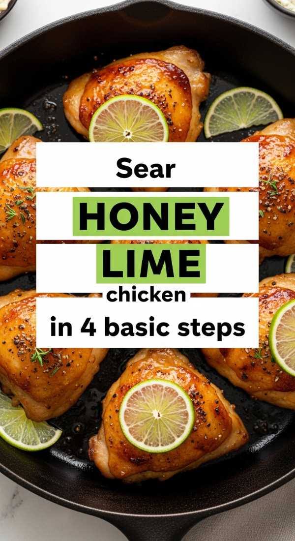 Sear Honey Lime Chicken In 4 Basic Steps 6a04238b133b1