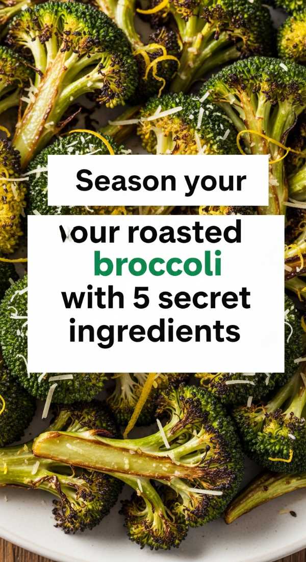 The Crispy Bible: Master the Technique of Roasting Every Vegetable Season Your Roasted Broccoli With 5 Secret Ingredients 6a142ea667543