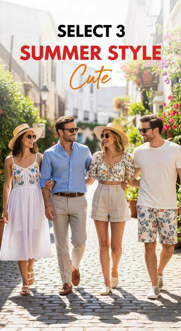 The Ultimate Checklist for an Unforgettable Outdoor Celebration Select 3 Flattering Summer Party Outfits For Your Guests 6a157cb115297