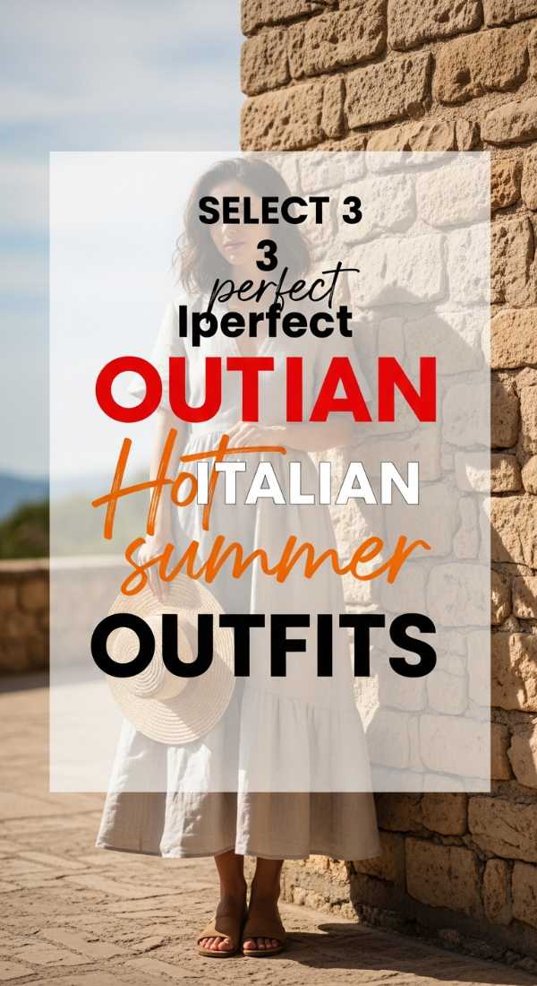 Select 3 Perfect Italian Summer Outfits For Your Party 6a0213b7006f3