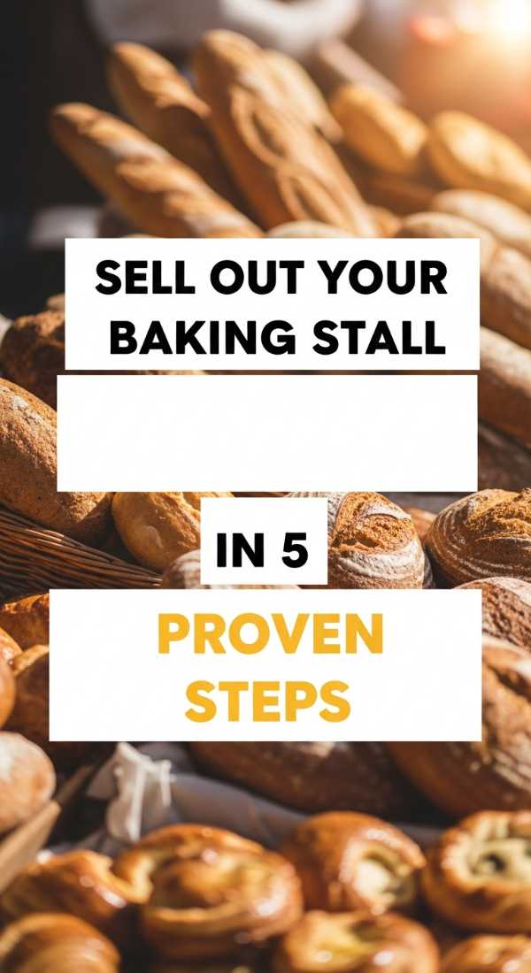 Sell Out Your Baking Stall In 5 Proven Steps 69f59f80e3070