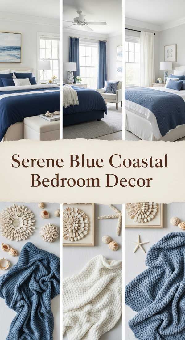 Serene Blue Coastal Bedroom Decor 6a03584dd9f05