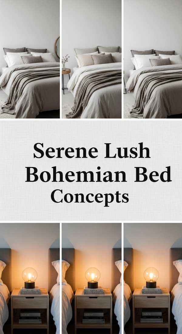 Serene Lush Bohemian Bed Concepts 6a0ea90b43ca5