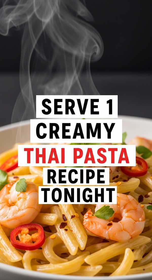 Serve 1 Creamy Thai Pasta Recipe Tonight 6a10a0d7c1cd5