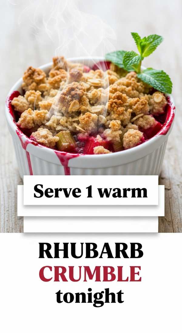 Serve 1 Warm Rhubarb Crumble Tonight 69fd8cbfda68b
