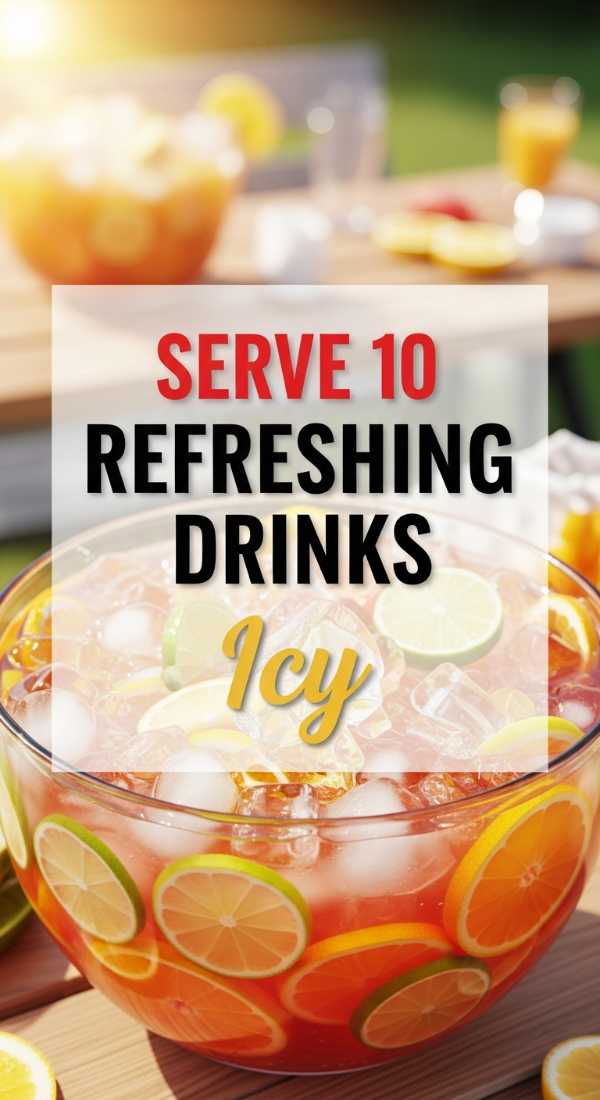 Sip, Sip, Hooray! Your Guide to the Ultimate Summer Refreshments Serve 10 Refreshing Summer Drinks To Beat The Heat 6a002697afc5c