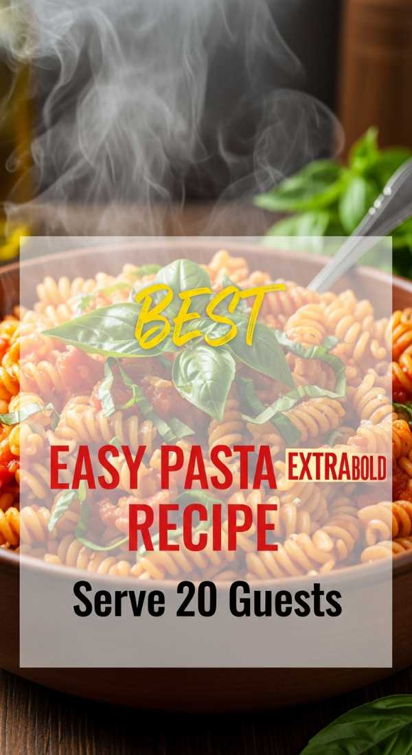 Serve 20 Guests With This Easy Pasta Recipe 6a045ab45ef20