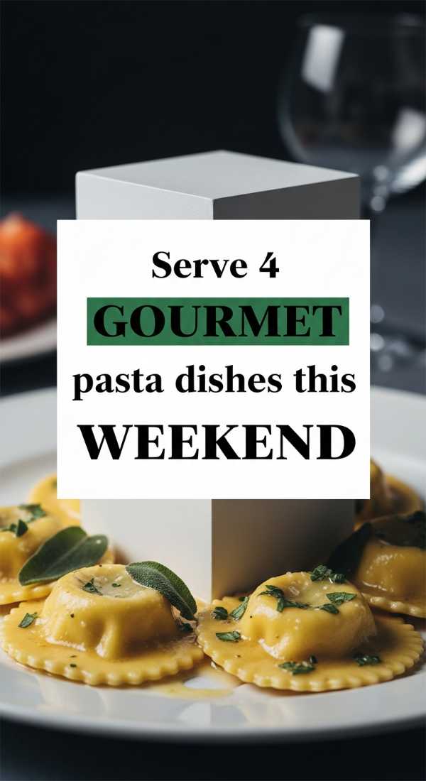 Pasta Perfection: The Only Recipes You’ll Ever Need Serve 4 Gourmet Pasta Dishes This Weekend 6a041682c4429