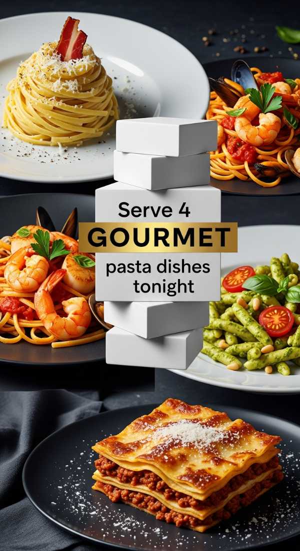 Serve 4 Gourmet Pasta Dishes Tonight 6a1098c03a9ef