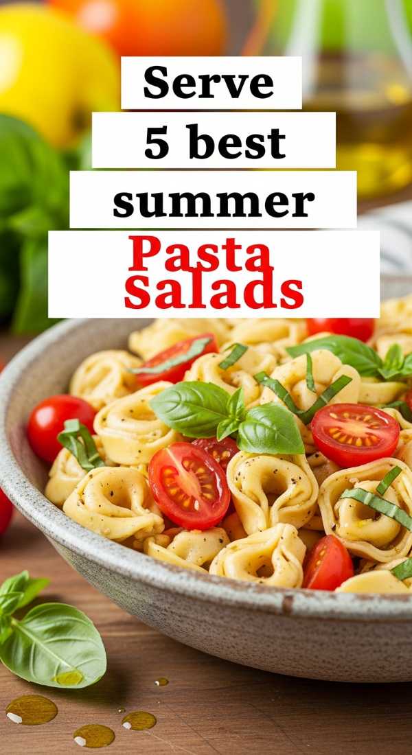Serve 5 Best Summer Pasta Salads 6a070b70ea421