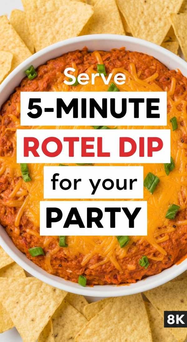 The Ultimate Sun-Kissed Cookbook: Refreshing Eats for Every Occasion Serve 5 Minute Rotel Dip For Your Party 6a06bc61ee5c8