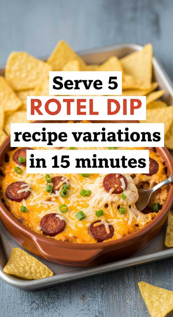 Serve 5 Rotel Dip Recipe Variations In 15 Minutes 6a06c20604657