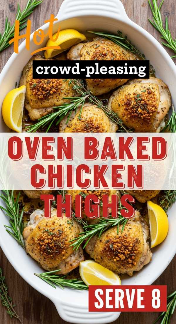The Juiciest Chicken Ever: Mastering Thighs and Drumsticks Serve 8 Crowd Pleasing Oven Baked Chicken Thighs Today 6a14965778b8f