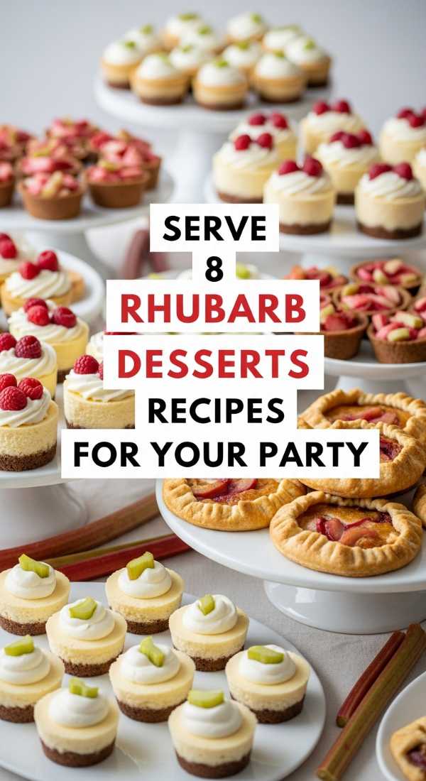 Serve 8 Rhubarb Desserts Recipes For Your Party 69f442660fb69