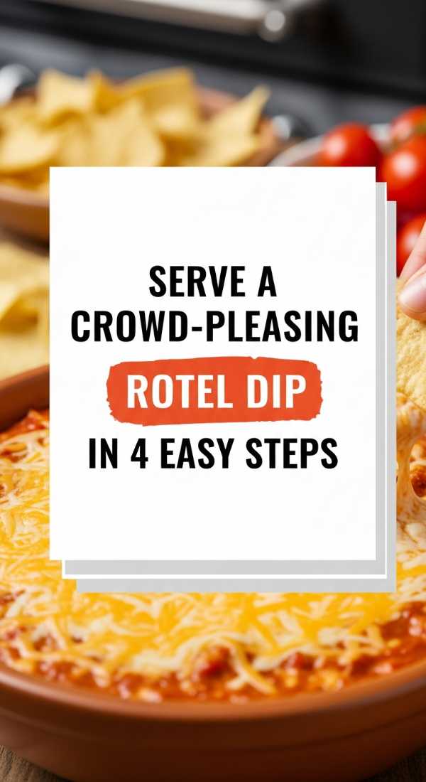 Serve A Crowd Pleasing Rotel Dip In 4 Easy Steps 6a06cdc36bed6
