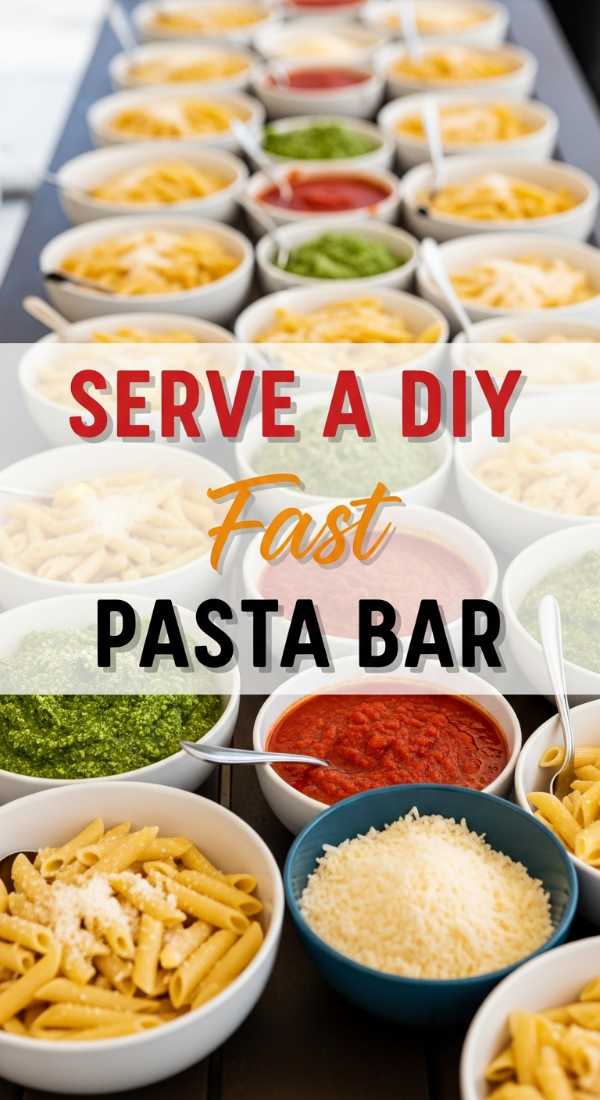 Aperitivo & Amore: The Essential Italian Summer Party Handbook Serve A Diy Pasta Bar In 3 Simple Steps 6a0d9ec3aebf4
