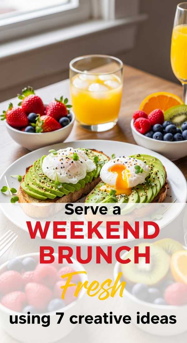 Serve A Fresh Weekend Brunch Using 7 Creative Ideas 69f71b1372934