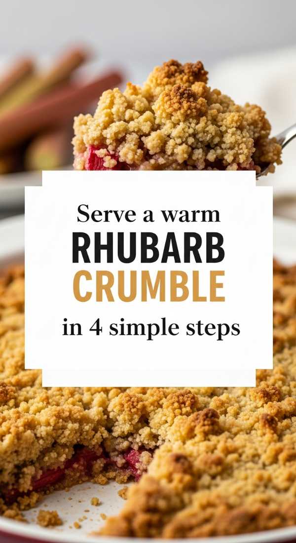 Serve A Warm Rhubarb Crumble In 4 Simple Steps 69fd8aa4c15bf