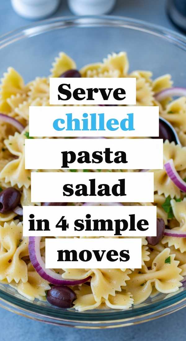 Carbs & Greens: The Ultimate Pasta and Salad Pairing Guide Serve Chilled Pasta Salad In 4 Simple Moves 6a1097d7d433a