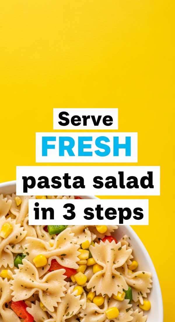 Carb Heaven: The Definitive Collection of Mouthwatering Pasta Serve Fresh Pasta Salad In 3 Steps 6a1098bc110c4