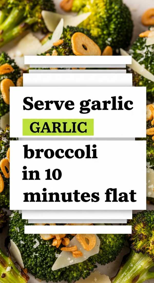Serve Garlic Roasted Broccoli In 10 Minutes Flat 6a041689d6db4