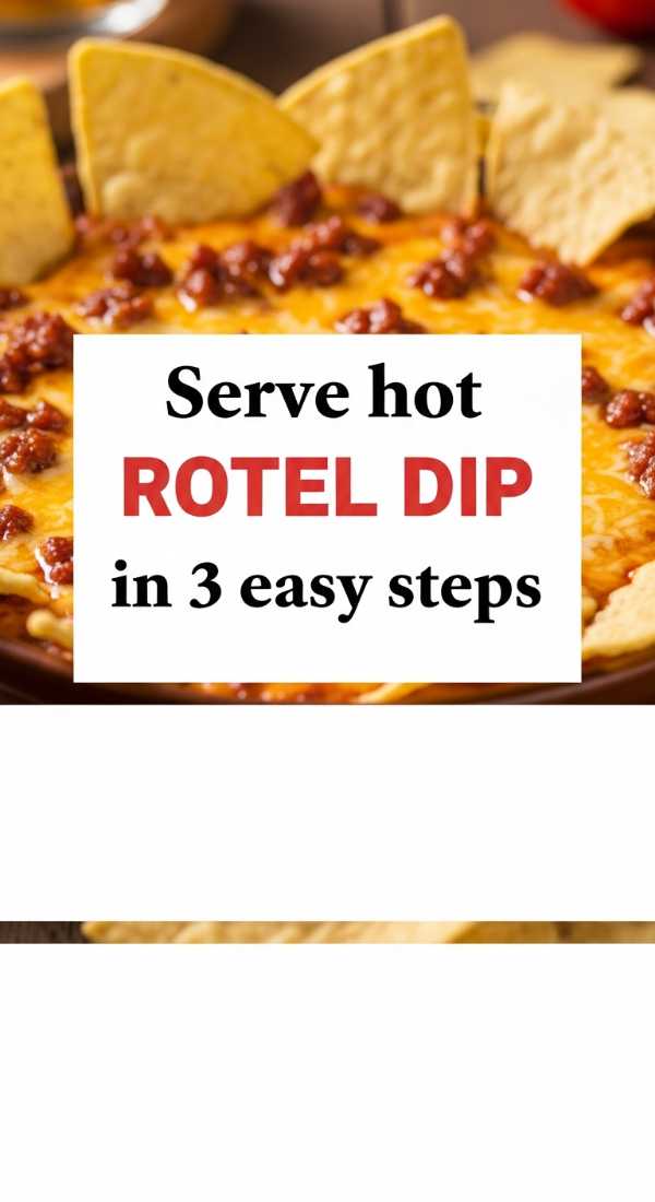 Fire Up the Fun: The All-In-One Guide to Hosting the Perfect Summer BBQ Serve Hot Rotel Dip In 3 Easy Steps 6a07025717946