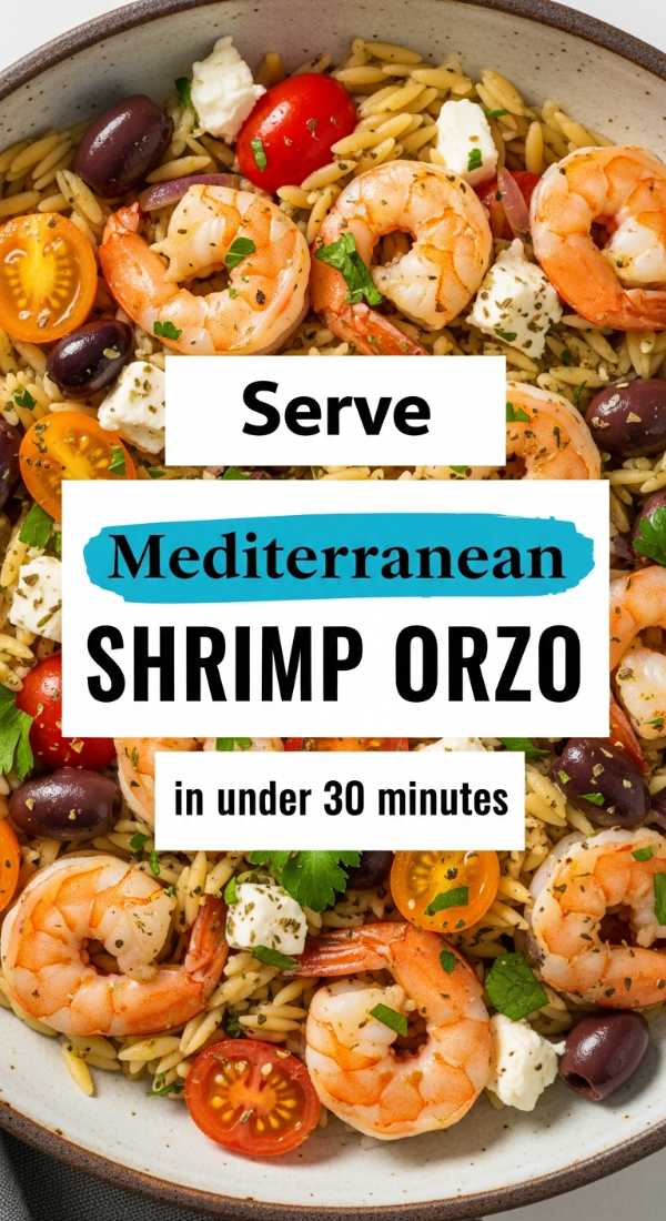 Serve Mediterranean Shrimp Orzo In Under 30 Minutes 69f59f7e7193e