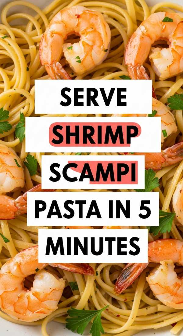 Serve Shrimp Scampi Pasta In 5 Minutes 6a109649ea595