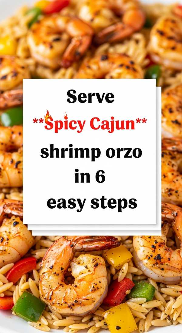 Serve Spicy Cajun Shrimp Orzo In 6 Easy Steps 69f47c743bc41