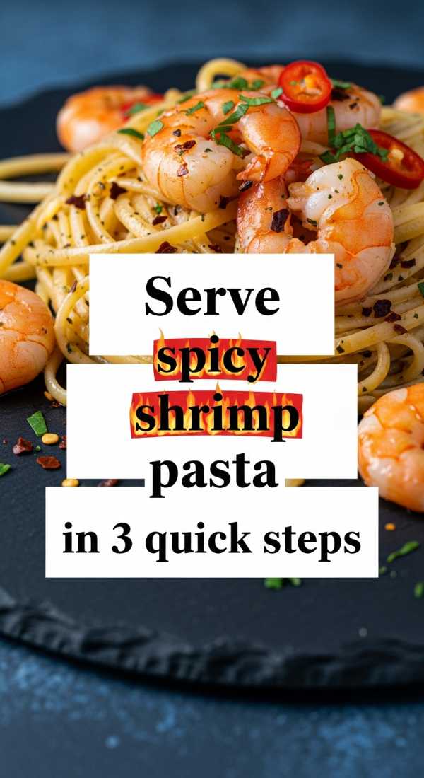 Serve Spicy Shrimp Pasta In 3 Quick Steps 6a109653b7951