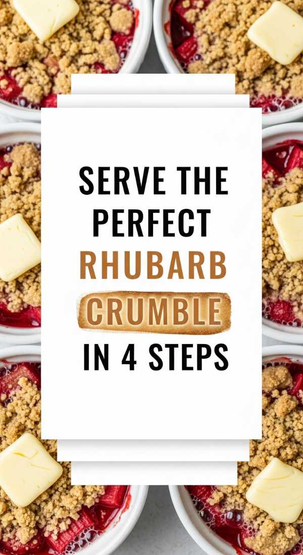 Serve The Perfect Rhubarb Crumble In 4 Steps 69fd8ca9f2fc8