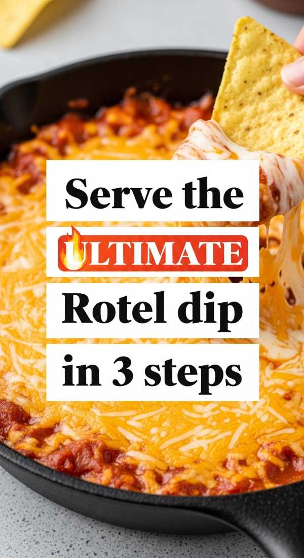 Zest and Sizzle: A Blogger's Guide to the Summer Flavor Extravaganza Serve The Ultimate Rotel Dip In 3 Steps 6a10d08166835