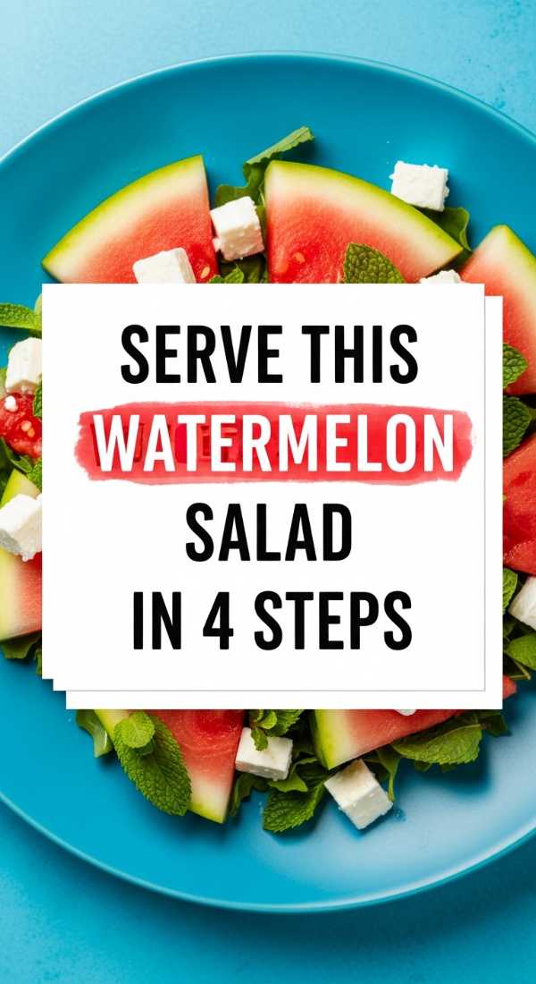 Serve This Watermelon Salad In 4 Steps 6a070b829e414