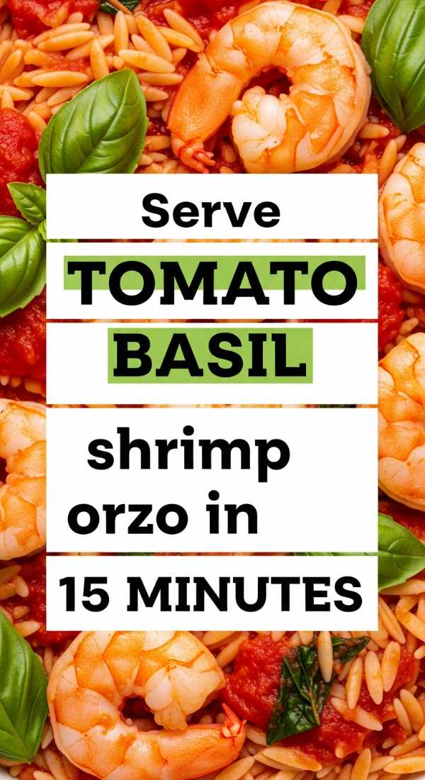 Serve Tomato Basil Shrimp Orzo In 15 Minutes 69f47a0693fe4