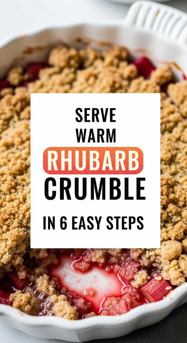 Serve Warm Rhubarb Crumble In 6 Easy Steps 6a001a9f6cf0f
