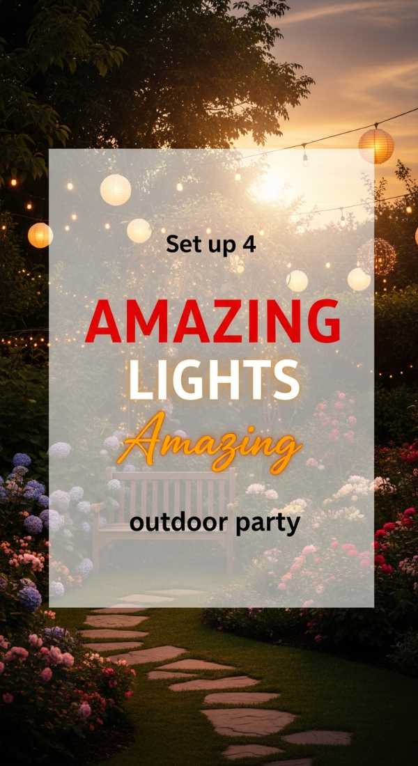 Sun, Seats, and Snacks: The Ultimate Outdoor Party Playbook Set Up 4 Amazing Outdoor Party Lights 6a157ca8e6810