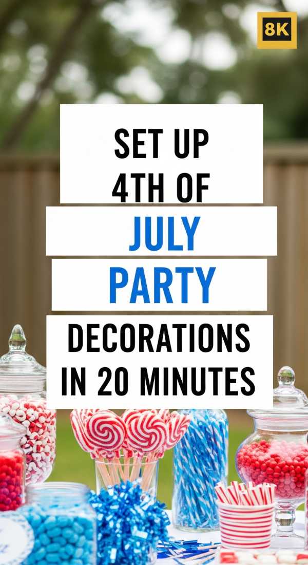 Set Up 4th Of July Party Decorations In 20 Minutes 6a057d8242415