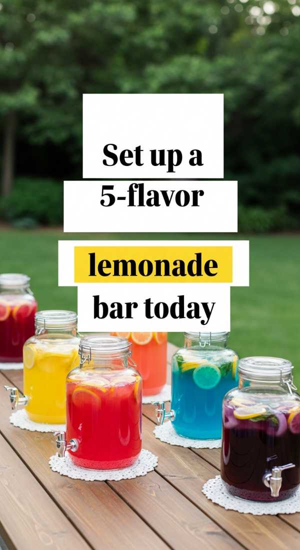 Set Up A 5 Flavor Lemonade Bar Today 6a00567822a13