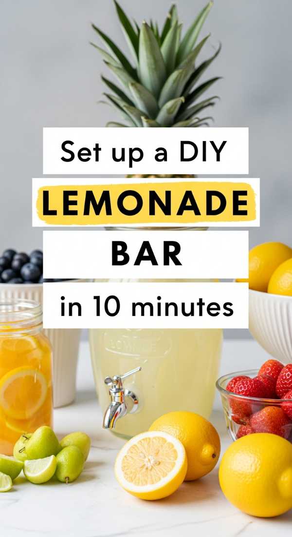 Set Up A Diy Lemonade Bar In 10 Minutes 6a109f3b9934c