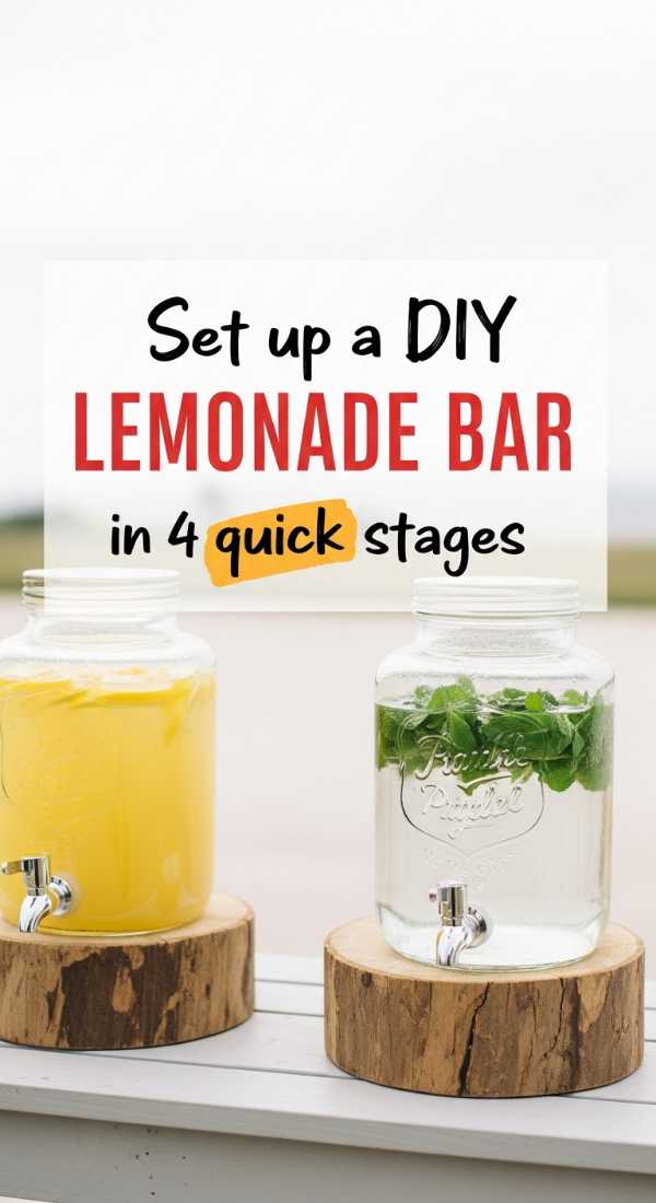Set Up A Diy Lemonade Bar In 4 Quick Stages 69fae901b43b8