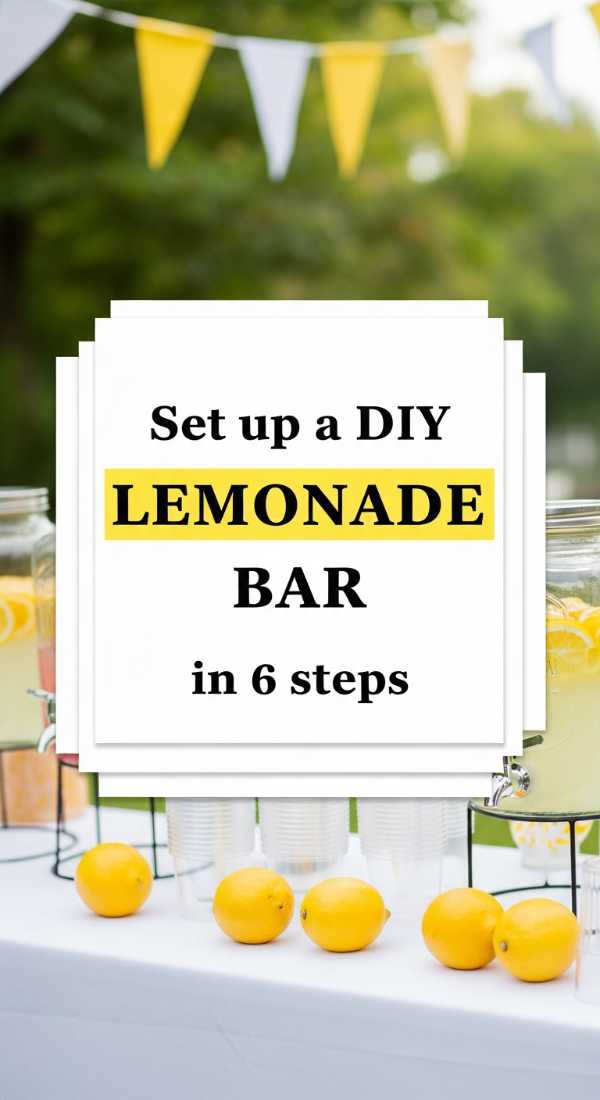 Set Up A Diy Lemonade Bar In 6 Steps 6a06bdeb13e88