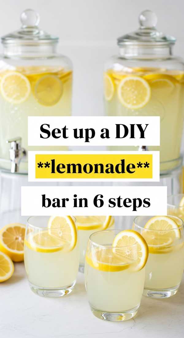 Set Up A Diy Lemonade Bar In 6 Steps 6a070cde7e2d9