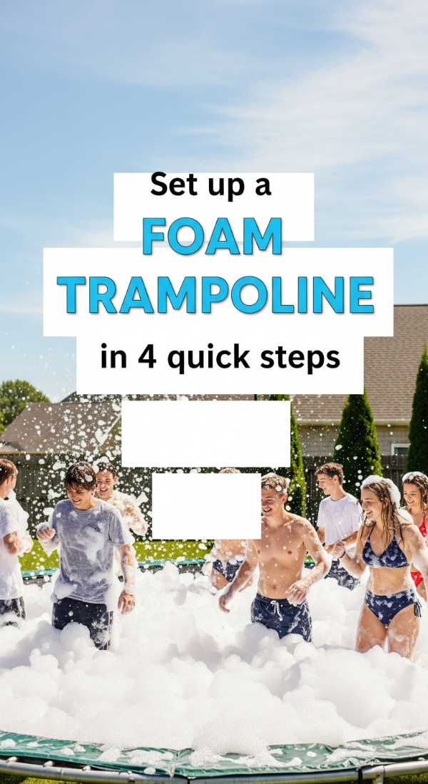 Set Up A Foam Trampoline In 4 Quick Steps 69f47eef20c3d